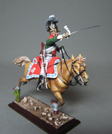 4 light regiment Bayern 1812, the trooper