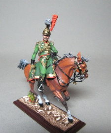 Westfalia garde light regiment, the officer