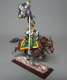 Westfalia garde light regiment, the standardbaerer