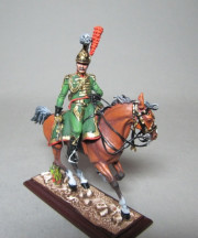 Westfalia garde light regiment, the officer