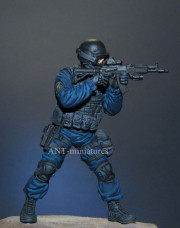 Officer of Speznaz of FSB. Russia.
