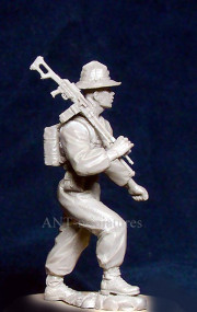 Soviet Airborne gunner. Afganistan .1979-89